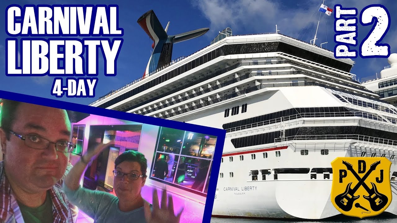 Carnival Liberty 2018 4-Day - Part 2: Sea Day, Crafts, Holiday Show, Flick, Clubbin' - ParoDeeJay