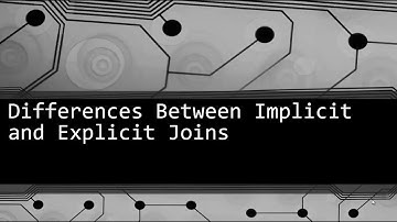 Differences Between Implicit and Explicit Joins