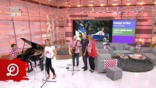 Video thumbnail of "Alan Hržica, Marija Husar Rimac i Dominik Lučić u emisiji "Dobro jutro, Hrvatska""