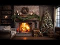 Beautiful Fireplace &amp; Christmas Vibes 🎄 | Relaxing Holiday Ambience for a Cozy Night