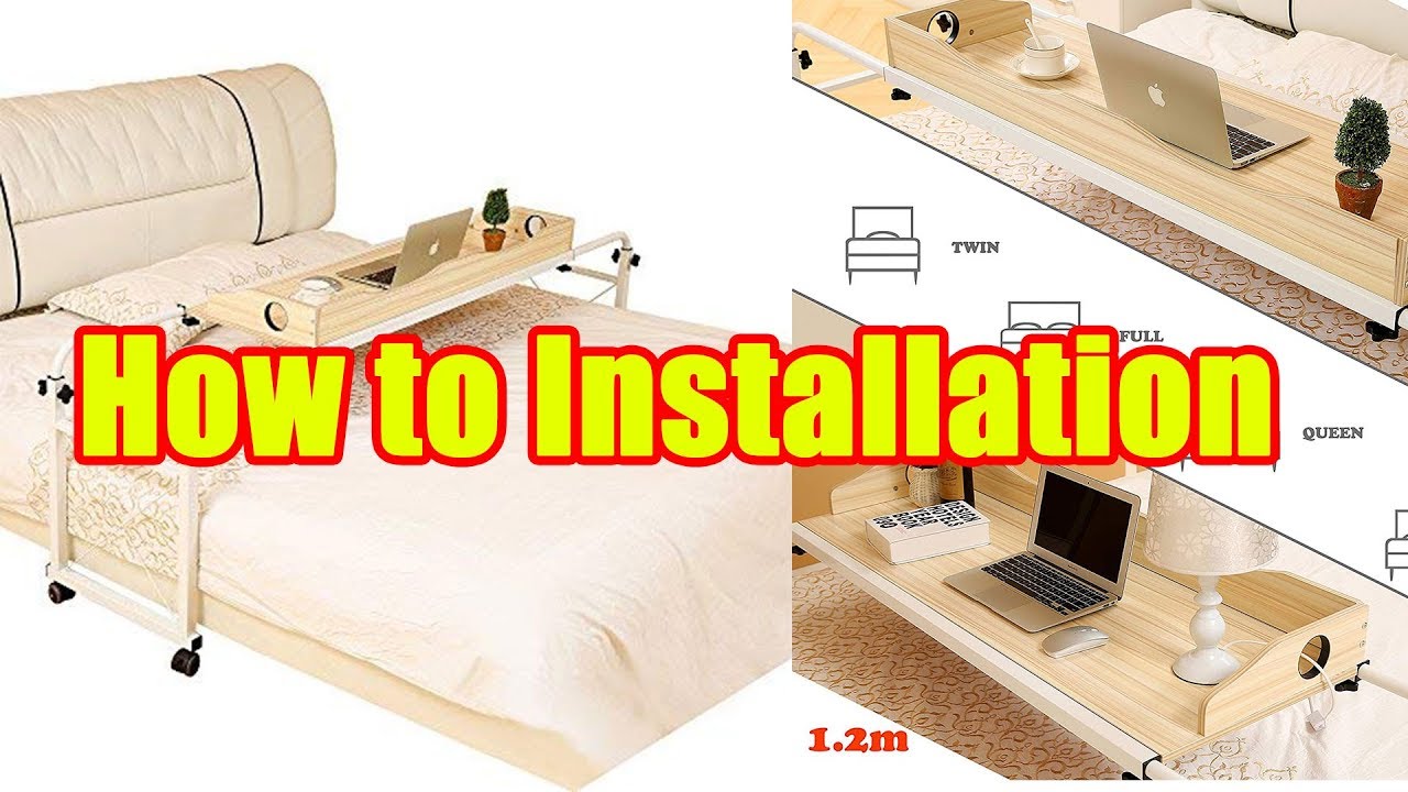 ▶️ Overbed Table Dline - Overbed Table Laptop Cart | How to Installation