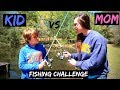 KID vs MOM Fishing CHALLENGE (Loser Does WHAT??)