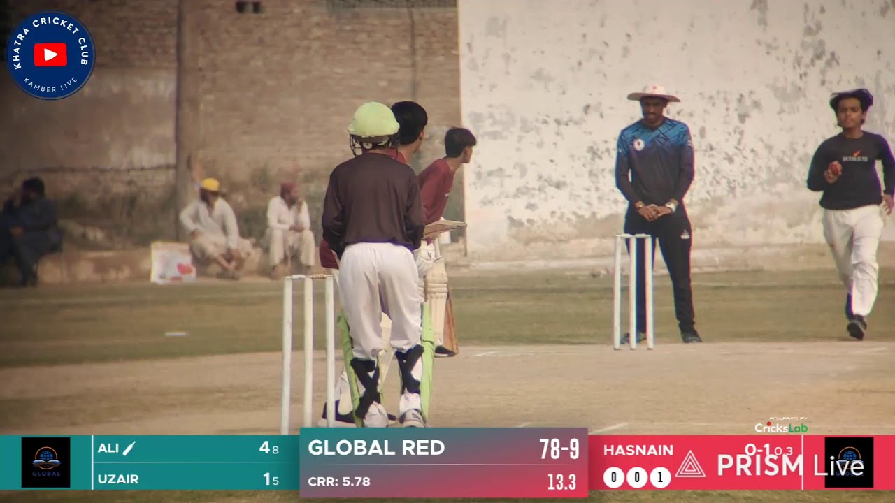 1st Inning Final Match Global Red VS Global Black 