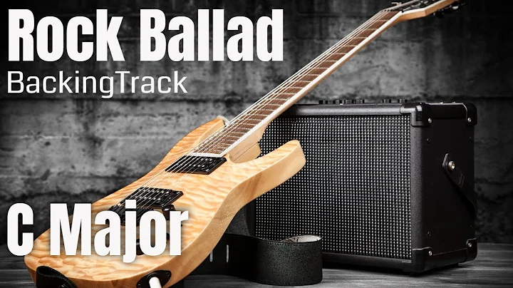 Rock Ballad Guitar Backing C Major