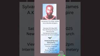 Sylvaneus Fitz-Allan James aka Brother & Expire | Funeral Announcement #obituariessvg