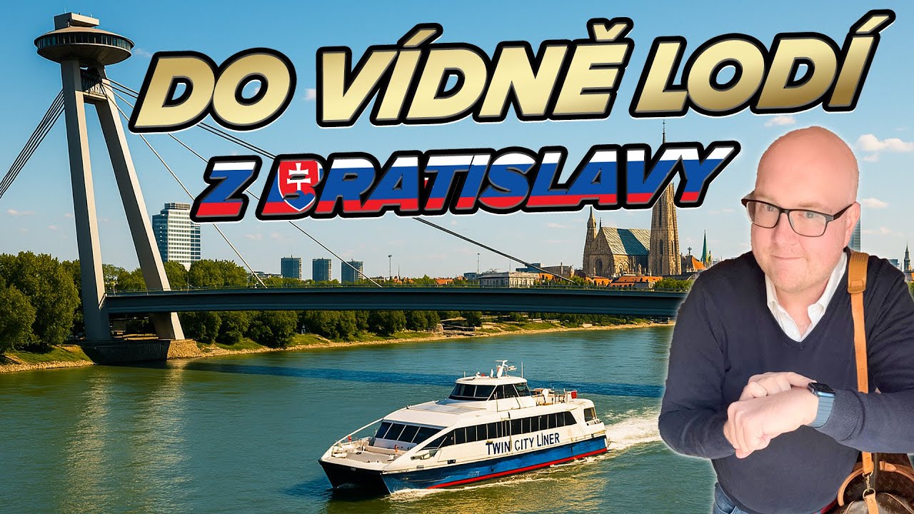 Plavím se z Bratislavy do Vídně | Hotel Lissy | Rakouským vlakem zpět do Petržalky