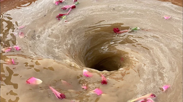 Relaxing whirlpool hole 63| whirlpool video #whirlpool #relaxingmusic 