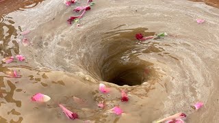 Relaxing whirlpool hole 63| whirlpool video #whirlpool #relaxingmusic 