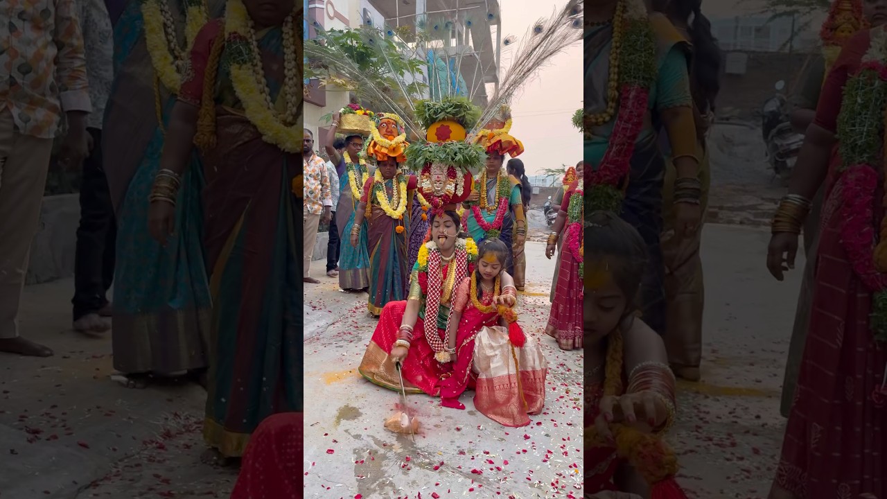 Rakesh Bonam Anna Ameenpur Samakka Sarakka Jathara 💥😱Trending ⛔️💥Viral Shorts 🔥⛔️