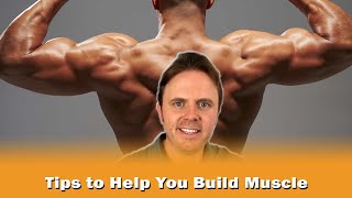 Tips to Help You Build Muscle