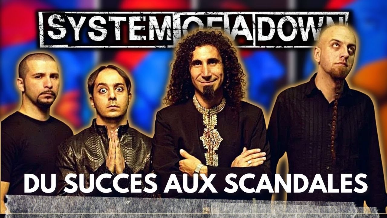 ⁣SYSTEM OF A DOWN : Du Succès Aux Scandales