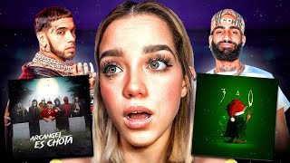 REACCION ANUEL VS ARCANGEL 😱 ( RECOPILACION COMPLETA )