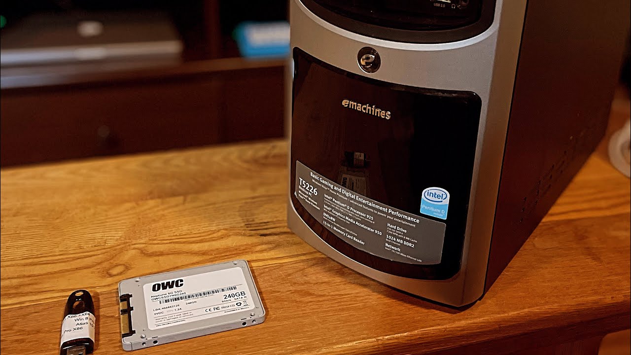 Installing Windows 11 on a 16 year old Emachines - YouTube