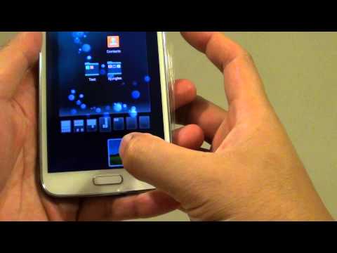 Samsung Galaxy S5: How to Add a Widget to the Home Screen