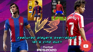 Legend Cruijff VS Featured Joao Felix | Full Comparison| LEGEND VS FEATURED PLAYERS #1