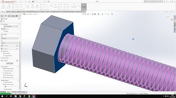 SOLIDWORKS THREAD TOOL TUTORIAL - introduction into the use of the SolidWorks thread tool!