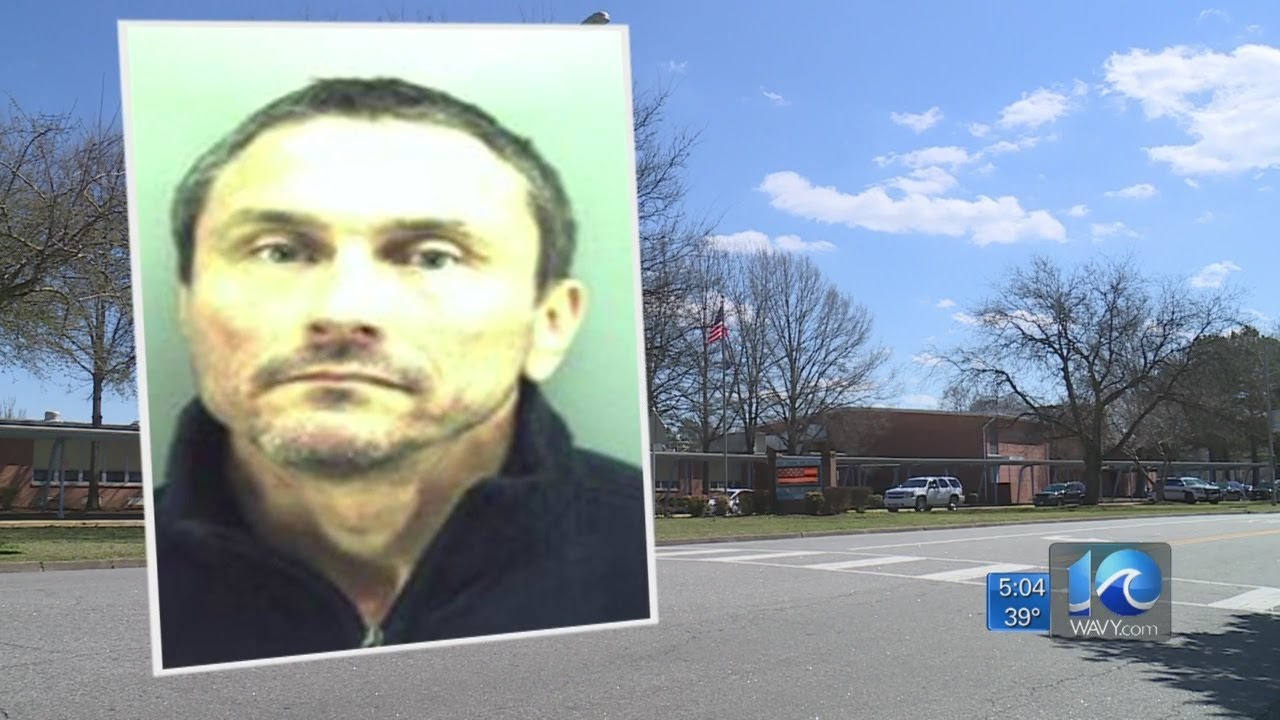 VB high school teacher charged with inhaling drugs, public intoxication