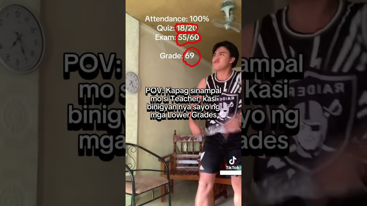 POV: Kapag sinampal mo si Teacher, Kasi binigyan nya sayo ng mga Lower Grades