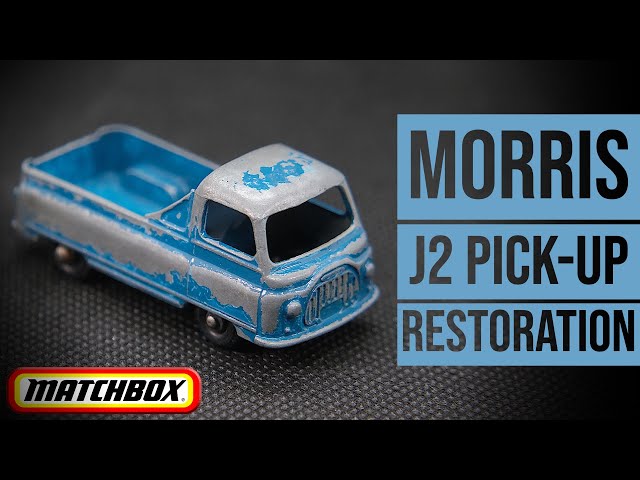 MATCHBOX No.60 MORRIS J2 PICK-UP ※silver MATCHBOX restoration: 60A Morris J2 Pick-Up - YouTube