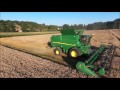 New John Deere S790i with draper 640D 10 m 70 in France