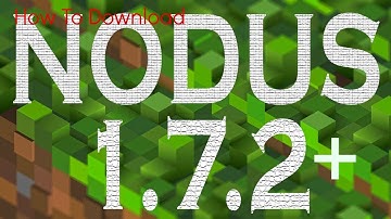How to Download and Install Nodus 1.7.4- Minecraft