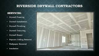 Riverside Drywall Contractors