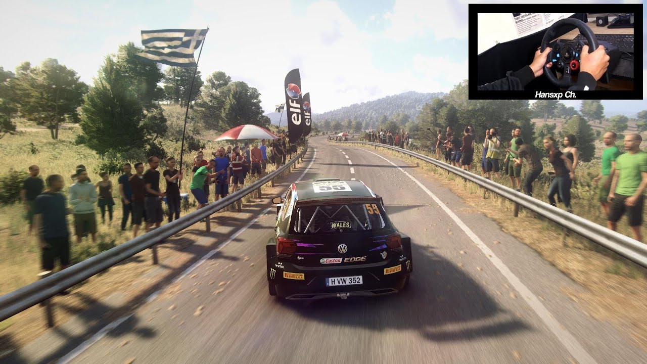 PETTER SOLBERG VW POLO GTI R5 - Spain Rally Stage | DiRT Rally 2.0 - Logitech G29