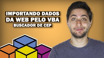 Como Importar Dados da WEB para o Excel pelo VBA (Buscador de CEP)