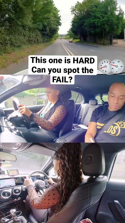 Spot The Fail! 🚗💨 #learntodrive #drivingtest #drivingfails