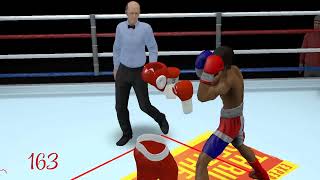 A beginner in VR boxing is striving to gain real combat skills. Training programs for boxing.