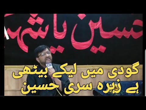 Godi Mai Leke Bethi Hai Zahra Sare Hussain - YouTube