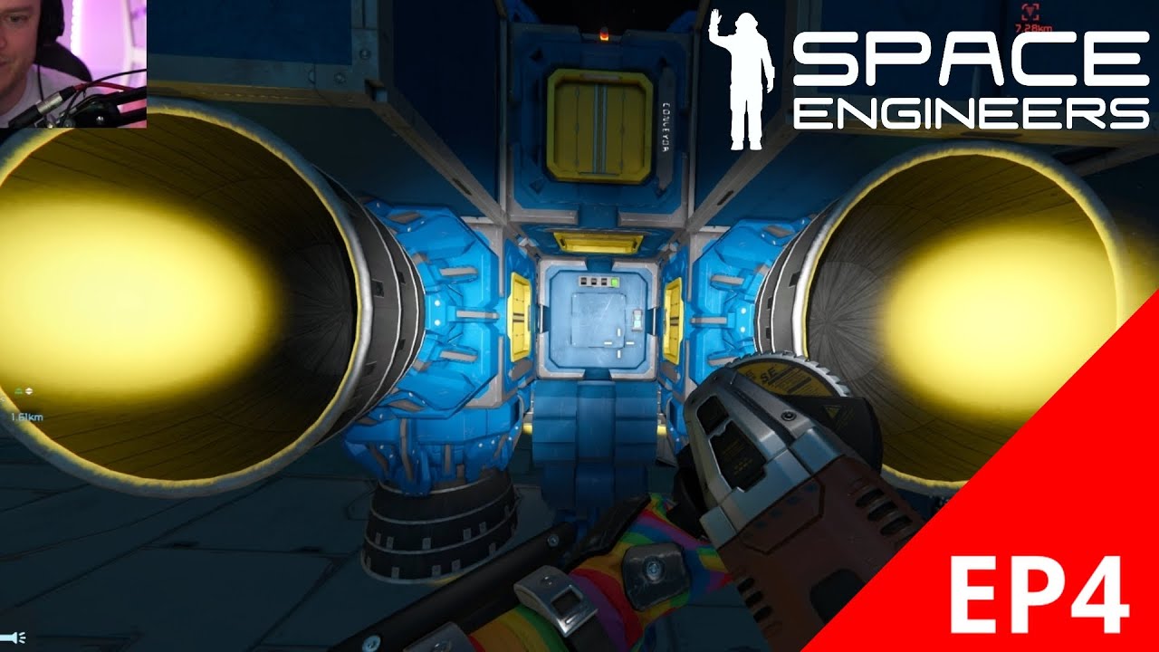 Space Engineers EP4 - Det første STORE SKIB - YouTube
