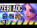 ZERI &amp; Nautilus vs EZREAL &amp; Soraka (ADC) | 99K damage | EUW Challenger | 26.9
