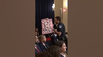 Protesters Interrupt Kristi Noem As She Testifies Before House