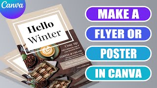 How to make a FREE Flyer / Poster in CANVA | Quick and Easy screenshot 4