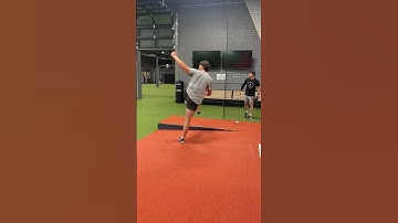 Zach Mizrahi College Left Handed Pitcher 91.7 MPH Side View Mechanics