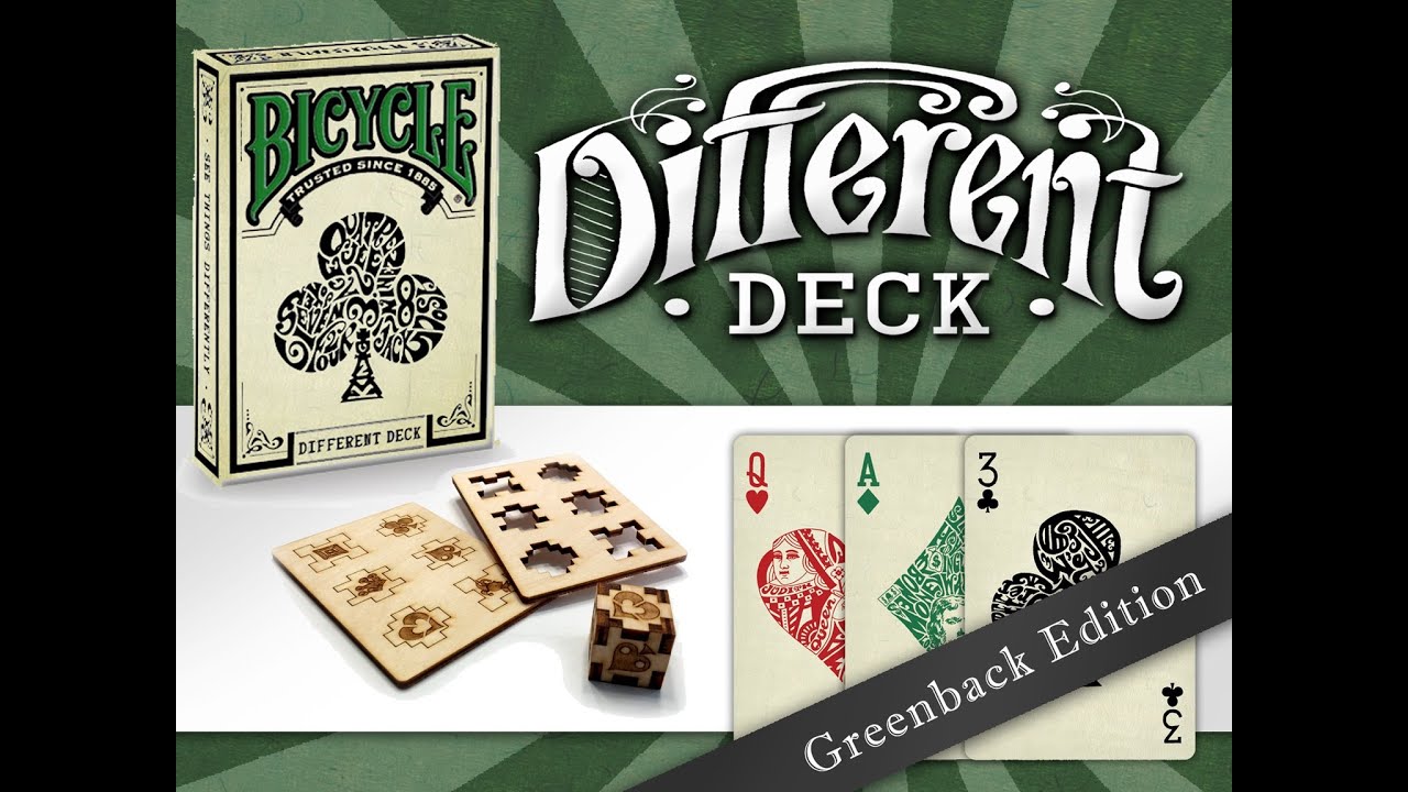 Bicycle Different Green Deck Review YouTube