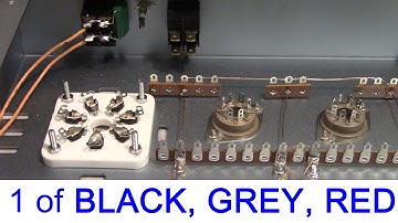 6C33C-B grey chassis SE tube amplifier build #1 ; model B-3A FLUXION audio