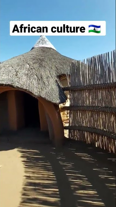 Traditional houses in thaba bosiu  #travel #shorts #vlog #showhaber #africa