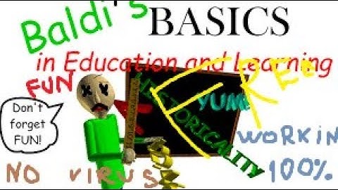 How to install Baldi