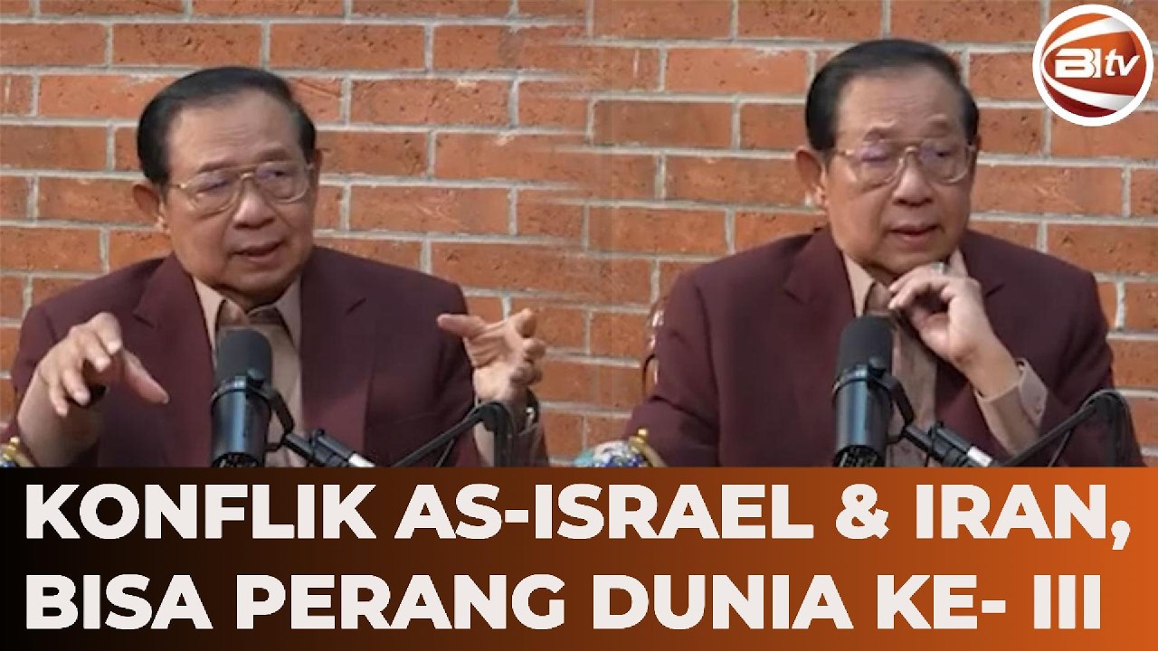 SBY Blak-blakan! Ancaman Krisis Global di Balik Ketegangan AS-Israel Dan Iran