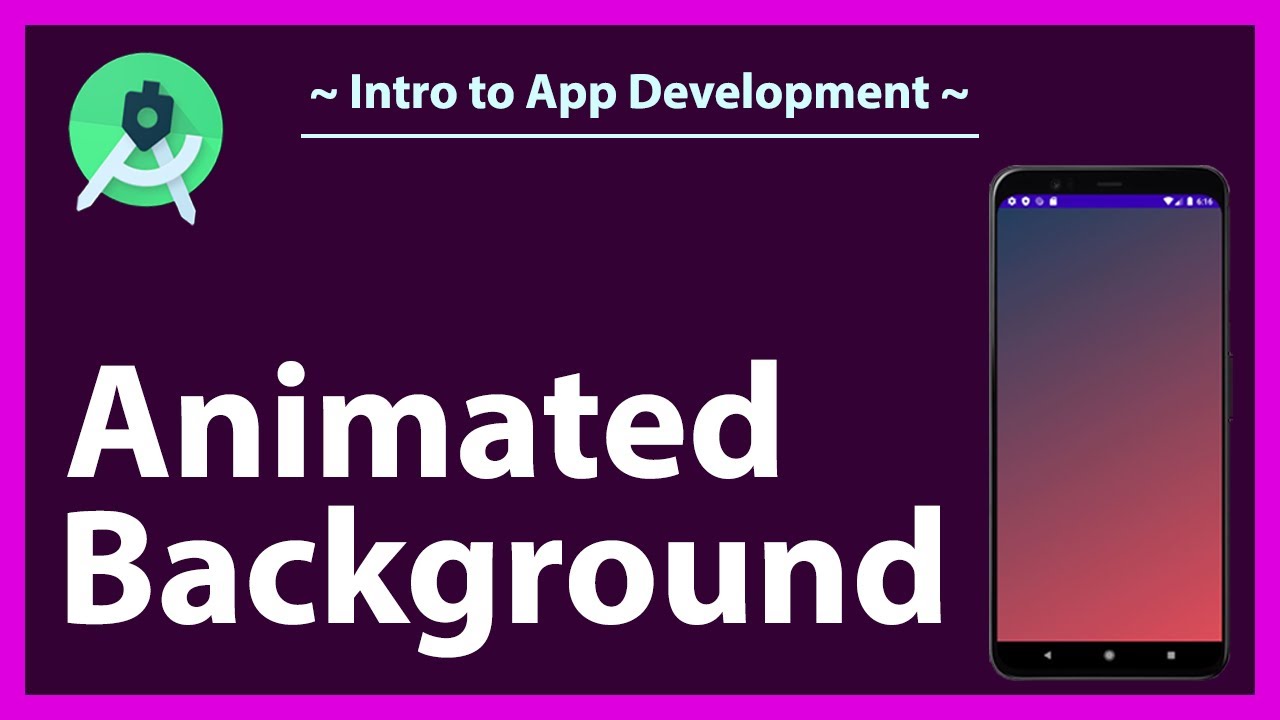 Animated Background | Android Studio - YouTube