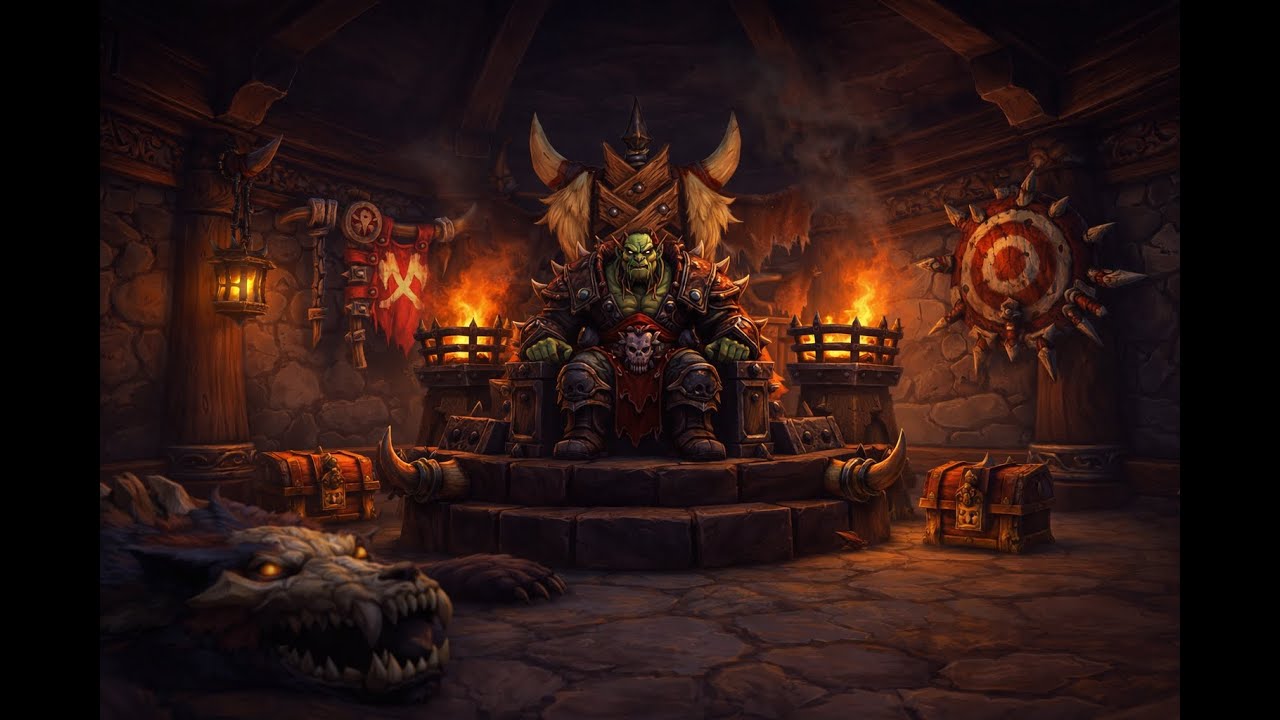 World of Warcraft Housing - Horde Warlord Build (Early Access Version)