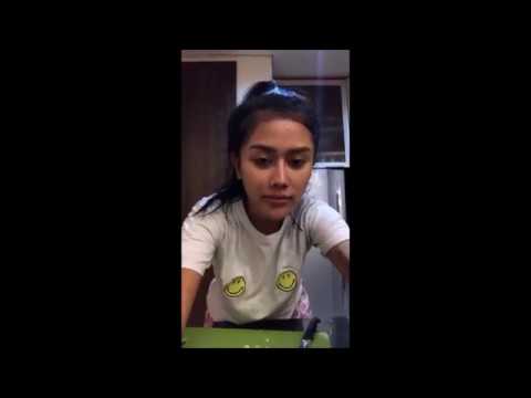 Adelia Ghisel Instagram Live 5 Juli 2018