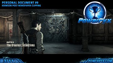 The Evil Within - Chapter 9 All Collectible Locations (Every Nook and Cranny Trophy / Achievement)