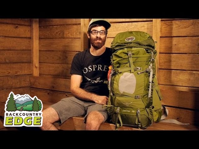 rust pik Verscheidenheid Osprey Aether 70 Internal Frame Backpack - YouTube