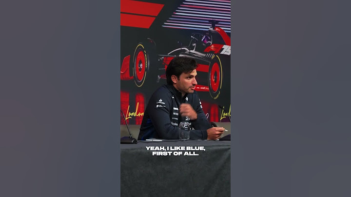 Carlos is LOVING his New Threads! 💙 #wearewilliams #carlossainz #f175live