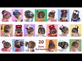 20 Penteados Infantis Fáceis com Coque 🥰| 20 Easy Buns Hairstyles for Little Girls 😍💕