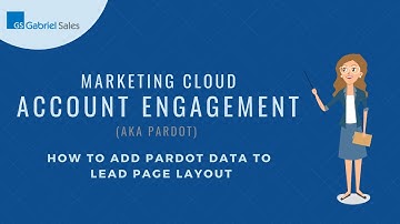 Pardot/Salesforce: Add Pardot Data To A Lead Page Layout