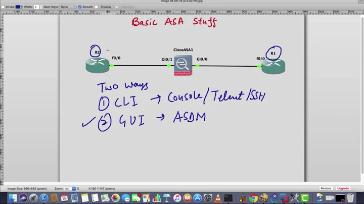 Basic Stuff of ASA and Packet Tracer command